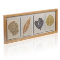 4 Floating Leaves Canvas Wall Art [038330]