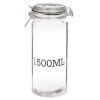 Glass Storage Jar with Clamp Lid