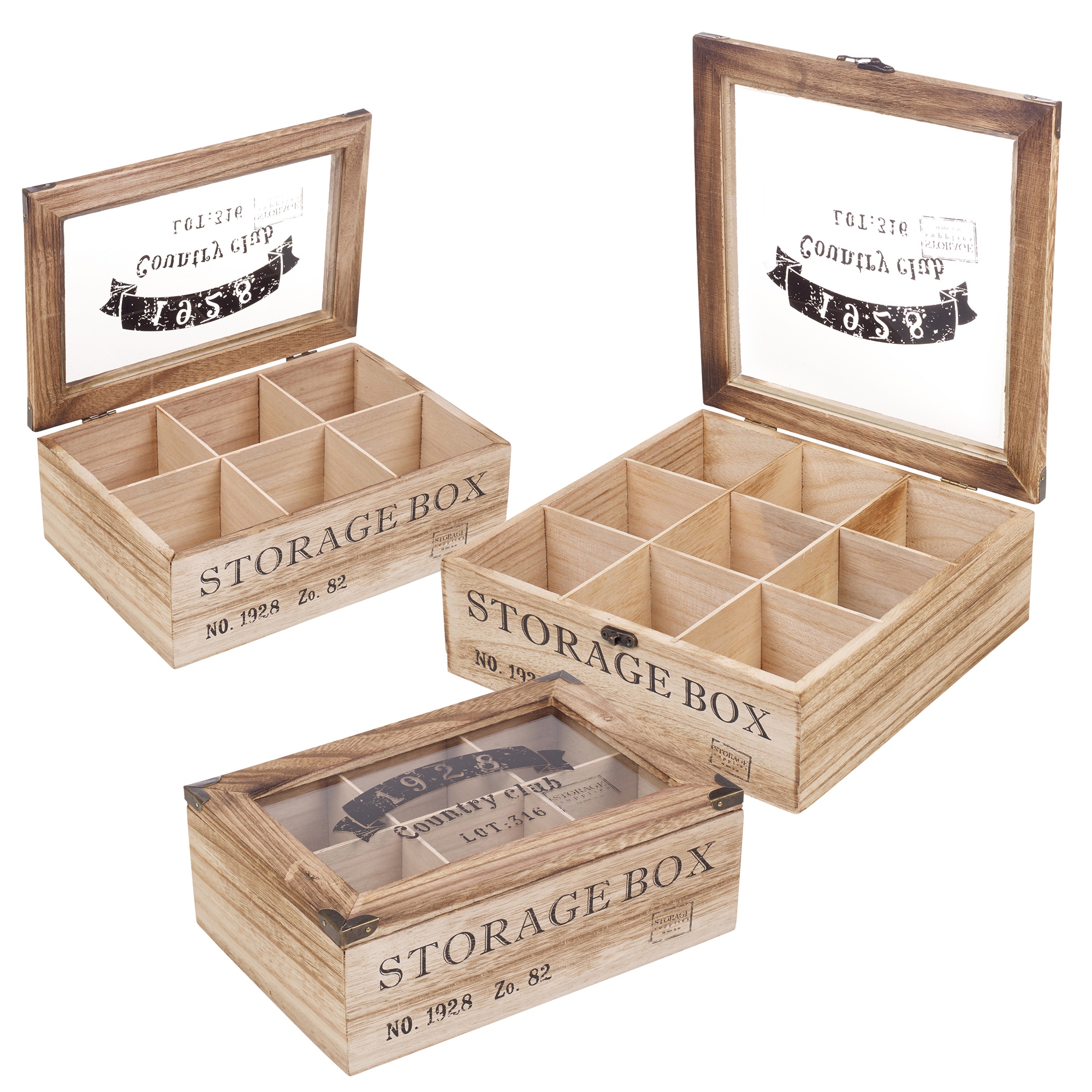 wooden tea box australia