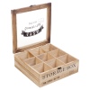 Country Club 6 Section Wood Tea Box [954831]