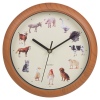 Animal Wall Clock w/Sound [518336]