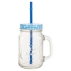 Juice Jar With Handle And Straw [826627]