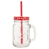 Juice Jar With Handle And Straw [826627]