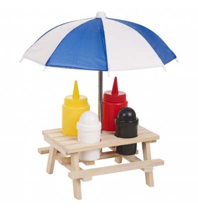 6pc Cruet Set Picnic Table [981752]