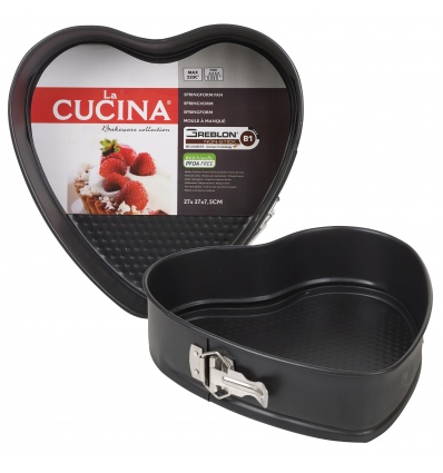 La Cucina Heart Shaped Springform Tin [905437]