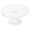 Trento Beaded Glass Plate With Dome Cover [999418]