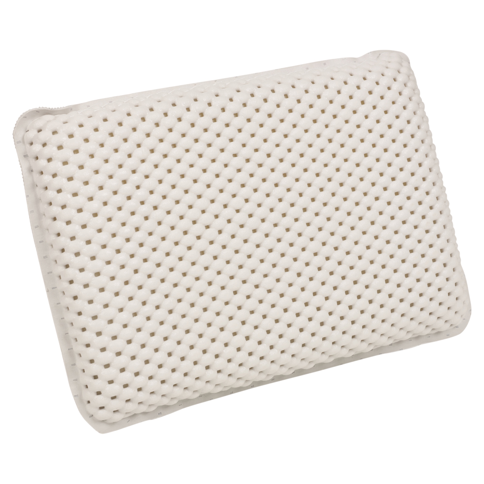 Luxury White Foam Bath Pillow Spongy Cushion Spa Tub Head Neck Rest