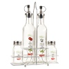 5pc Italian Style Cruet Set & Stand [633553]