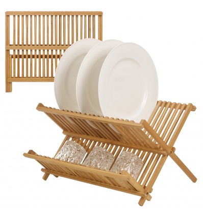 Bamboo Plate Dish Rack [998433/512969]