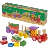 Wooden Train Playset 17 Pieces [493169]