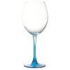 Wine Drinking Glass Coloured Base [233669]