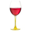 Wine Drinking Glass Coloured Base [233669]