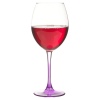 Wine Drinking Glass Coloured Base [233669]