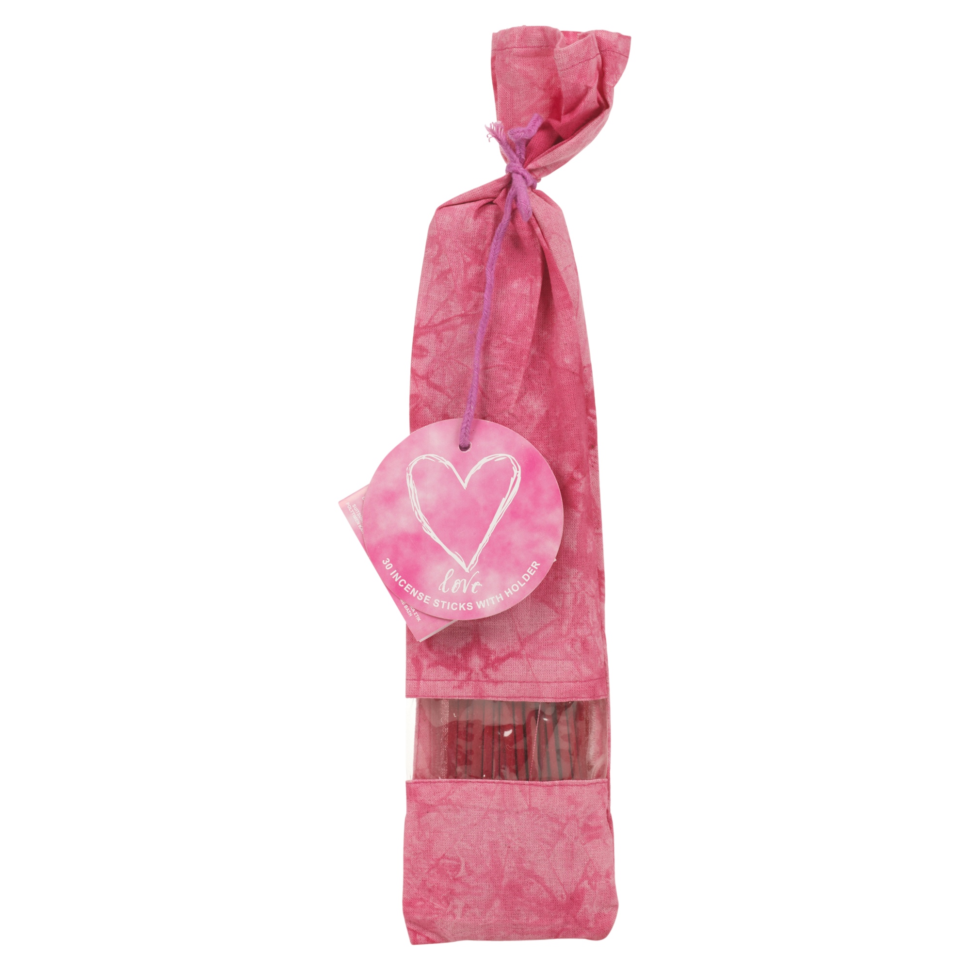 30 Incense Sticks & Wooden Holder Gift Set Burner Ash Catcher Fragrance