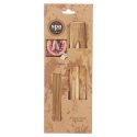 Spa Scents 20 Brown Incense Sticks & Wooden Holder [017761]