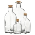 Glass Bottles With Cork Lids