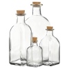 Glass Bottles With Cork Lid 