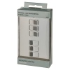 BG Chrome 10AX Plate Switch 6 Gang 2 Way [004756]