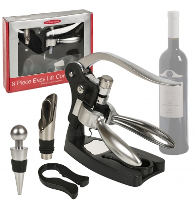 6 Piece Easy Lift Corkscrew Set [7123]