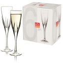 RCR 17cl Fusion Champagne Flutes x 6 [239870]