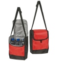 Red Cooler Bag With Straps & Zipper