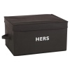 Storage Basket Without Lid His/Hers [923345]