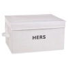 Storage Basket Without Lid His/Hers [923345]