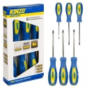 Kinzo 6pc Screwdriver Set - Blue [720272]