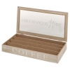 Arti Casa 4 Section Wooden Coffee Box Home [979397]