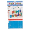 Happy Birthday Print Party Disposable Tableware & Accessories