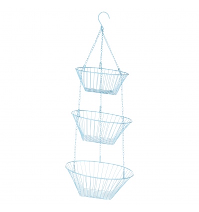 Excellent Houseware Wire Hanging Basket 3 Piece