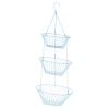 Excellent Houseware Wire Hanging Basket 3 Piece
