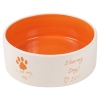 Ceramic Pet Feeder Bowl I Love My Dog [699848]