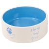 Ceramic Pet Feeder Bowl I Love My Dog [699848]