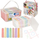 Jumbo 54Pc Multi-Colour Sidewalk Chalk In Bucket [312717]