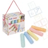 Jumbo 54Pc Multi-Colour Sidewalk Chalk In Bucket [312717]