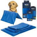 URBNLIVING Pet Dog Cooling Mat Blue Pad Large 50 x 65cm [178190]