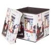 Storage Box Foldable Ottoman City Print [644992]