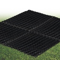 Rubber Hollow Black Floor Mat [017000]