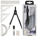 Authentic Writewell 7Pc Drawing Compass Set [391699]