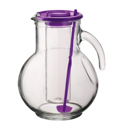 Bormioli 2 Litre Jugs With Stirrer & Cooling Stick