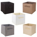 Storage Solutions Woven Look Cube Storage Box [509568/510588]