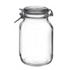 Bormioli Rocco Round Storage Jar Clear Lid