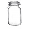 Bormioli Rocco Round Storage Jar Clear Lid