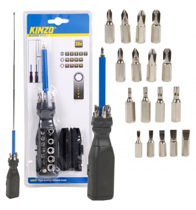 Kinzo 20pc Screwdriver Set [793610]