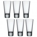 Set of 6 Bormioli Rocco Ypsilon Hi Ball Tumblers [030365]