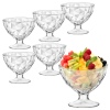 Bormioli Rocco 6pc Diamond Dessert Glasses [077087]/[077094]