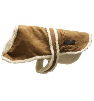 Warm Cosy Dog Fleece Jacket [Chammy - Large]