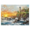 3000 - Sunset by the rocky coast [330441]