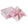 Gift Box 3Pc Pink Kids Toy Print W/ Ribbon [415064]